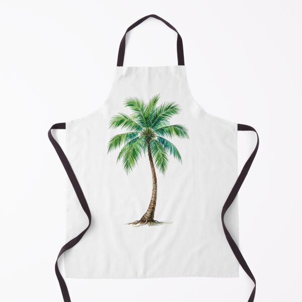 Aperçu de l'œuvre Aquarelle tropicale avec palmiers et ambiance plage estivale créée et vendue par SOUFIANE1991.