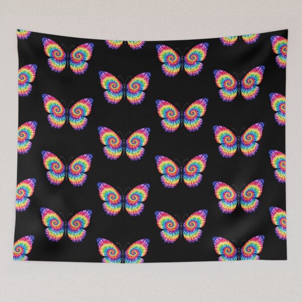 Item preview, Tie Dye Rainbow Butterfly designed and sold by jgvisualarts.