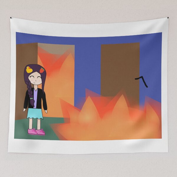 Item preview, Paisley in Burning House 2 designed and sold by GooglyEyes-.