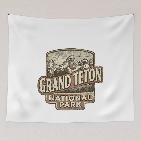 Item preview, Grand Teton National Park Wyoming Travel Outdoors Hiking Camping designed and sold by Simsimah26Parks.