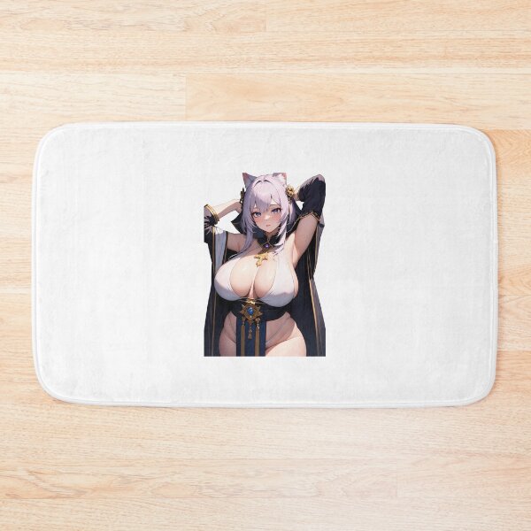 Item preview, Goddess Anime Cat Girl White and Gold Robes - Uchisari Natsunari designed and sold by iloveanimechibi.