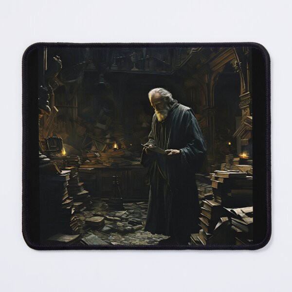 Item preview, Dark Scholar Mystical Library designed and sold by Amr Siam.