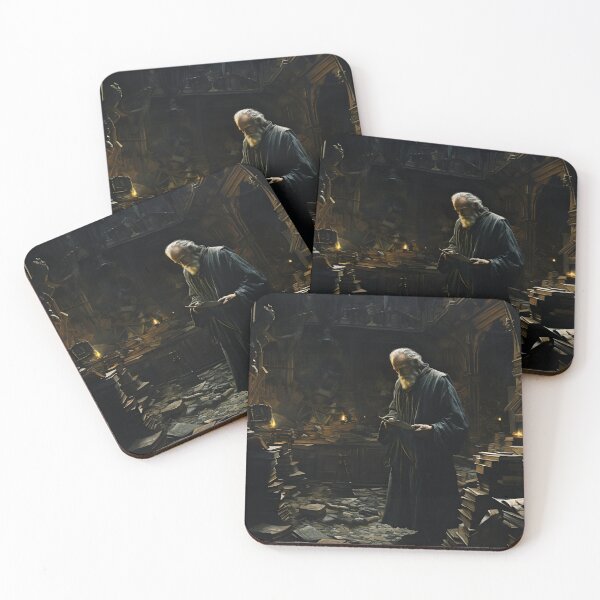 Item preview, Dark Scholar Mystical Library designed and sold by Amr Siam.