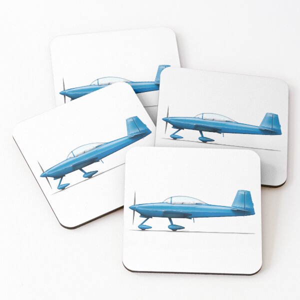 Item preview, Vans RV-8A Blue designed and sold by Grubby Fingers Aircraft Illustration.