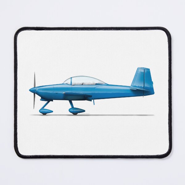 Item preview, Vans RV-8A Blue designed and sold by Grubby Fingers Aircraft Illustration.