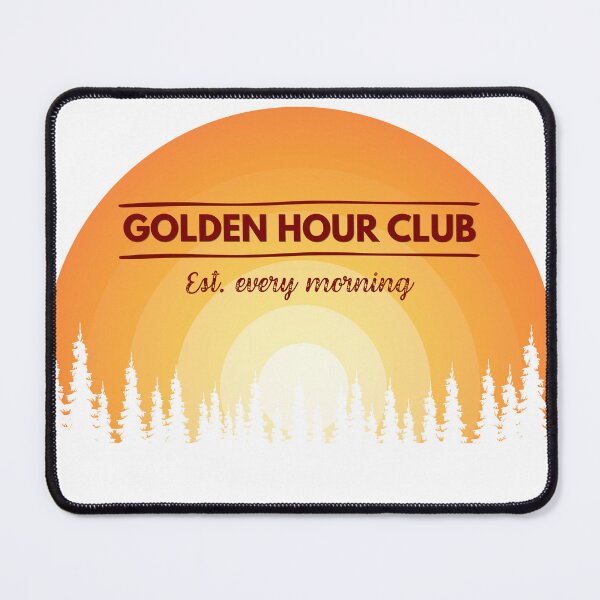 Item preview, Golden Hour Nature Retro Tee designed and sold by Atmospheric Threads.