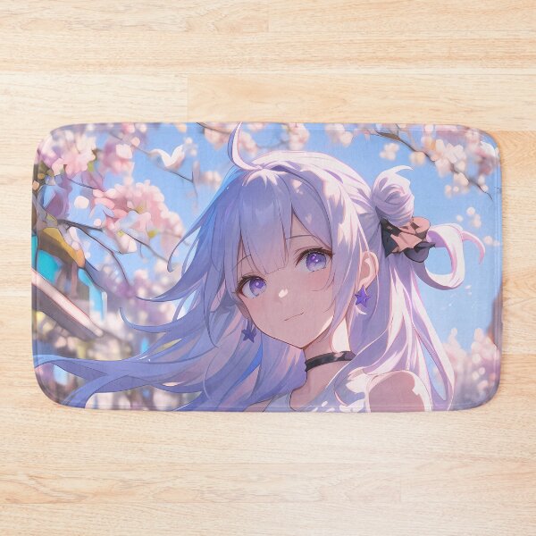 Item preview, Unicorn Azur Lane Cherry Blossoms Spring Pastel Violet Eyes Waifu designed and sold by SuperTeamCanada.