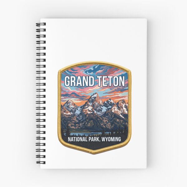 Item preview, Grand Teton National Park, Wyoming Travel Hiking Outdoors Souvenir designed and sold by Simsimah26Parks.