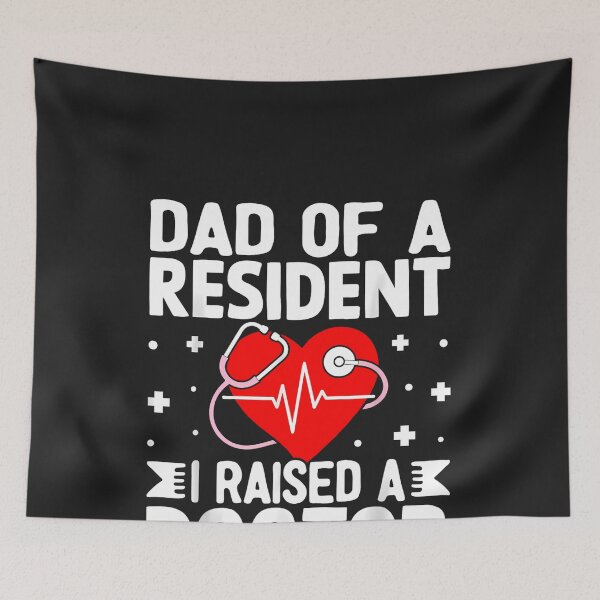 Item preview, Dad of A Resident I Raised A Doctor Match Day Medical designed and sold by CriseldaBruning.