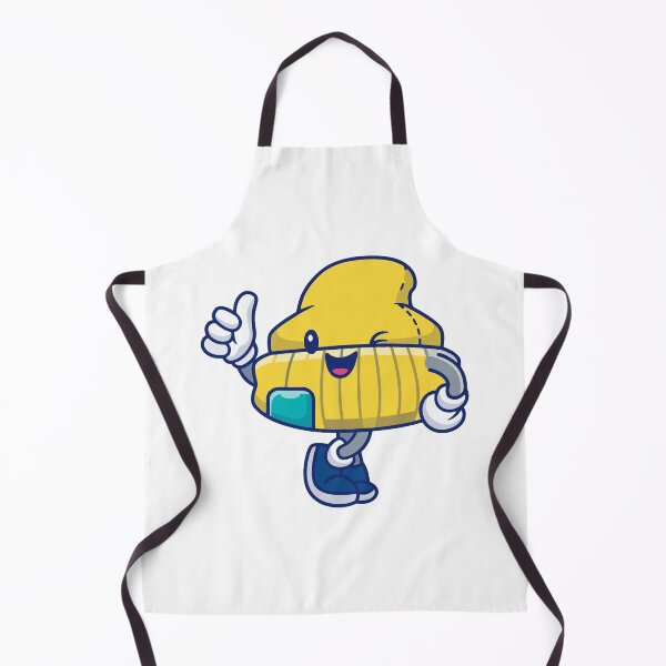 Item preview, Cute Yellow Beanie Hat Cartoon Character designed and sold by Stephan B Faber.
