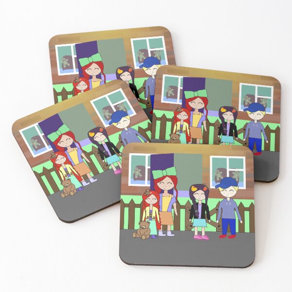 Item preview, Front Yard - Ford, Yara, Paisley, and Spencer designed and sold by GooglyEyes-.