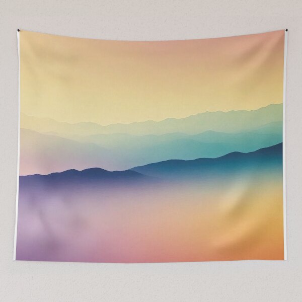Item preview, Soothing Abstract - mountain ridges designed and sold by WutiChippewa.