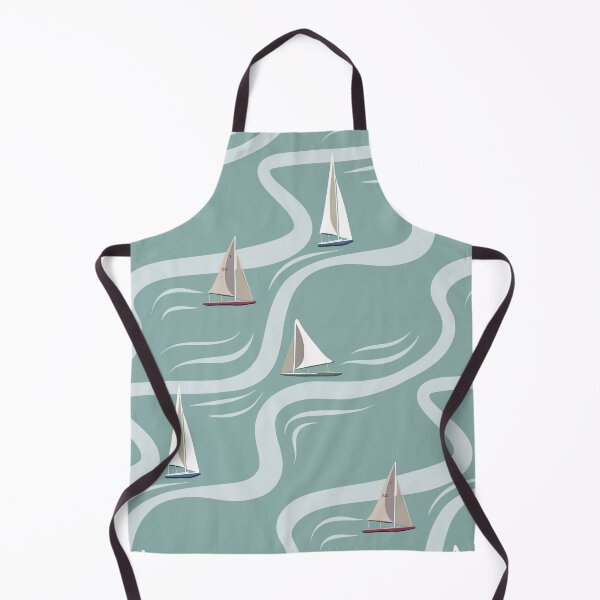 Item preview, Sail Away Sail Boats Nautical designed and sold by Suziness Designs.