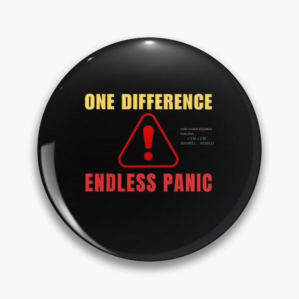 Item preview, One Difference Endless Panic Funny Accounting Audit Humor Design designed and sold by FCA SIR MERCH .