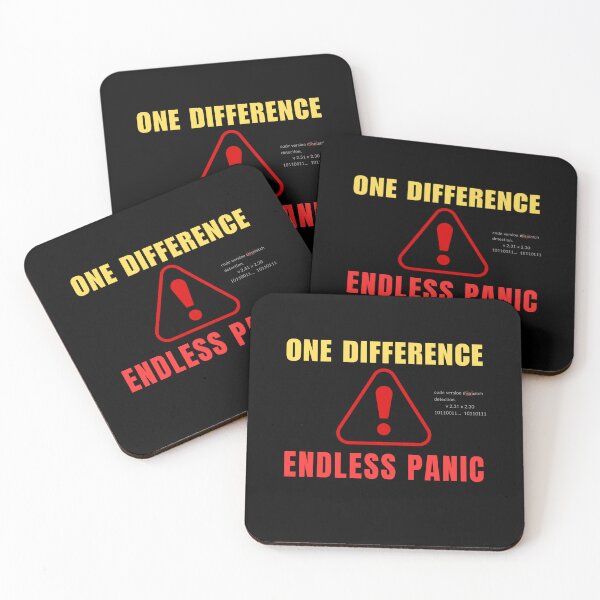 Item preview, One Difference Endless Panic Funny Accounting Audit Humor Design designed and sold by FCA SIR MERCH .