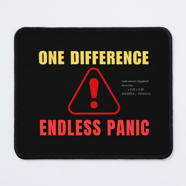 Item preview, One Difference Endless Panic Funny Accounting Audit Humor Design designed and sold by FCA SIR MERCH .