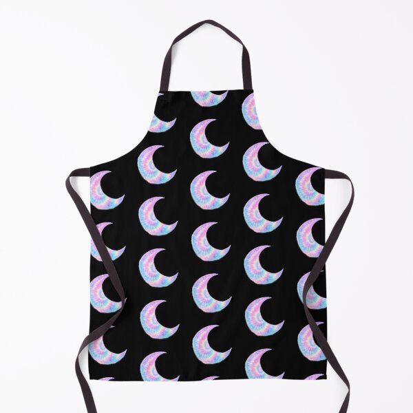 Item preview, Tie Dye Rainbow Crescent Moon designed and sold by jgvisualarts.