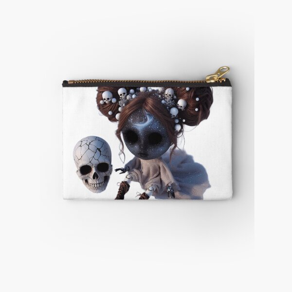Item preview, Galaxy skull  and Space Buns designed and sold by LujziWorld.