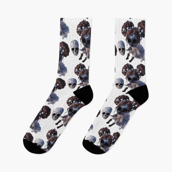 Item preview, Galaxy skull  and Space Buns designed and sold by LujziWorld.