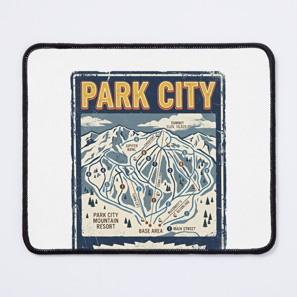 Item preview, Park City Winter Resort Skiing Snowboarding Mountain Enthusiast designed and sold by Simsimah26Parks.