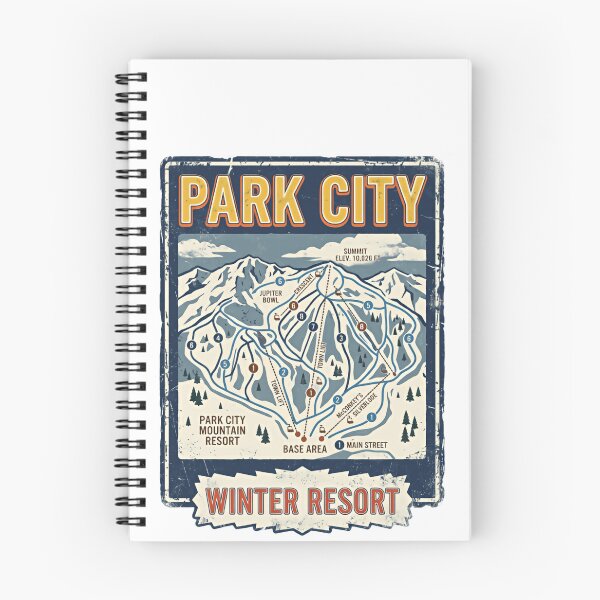 Item preview, Park City Winter Resort Skiing Snowboarding Mountain Enthusiast designed and sold by Simsimah26Parks.