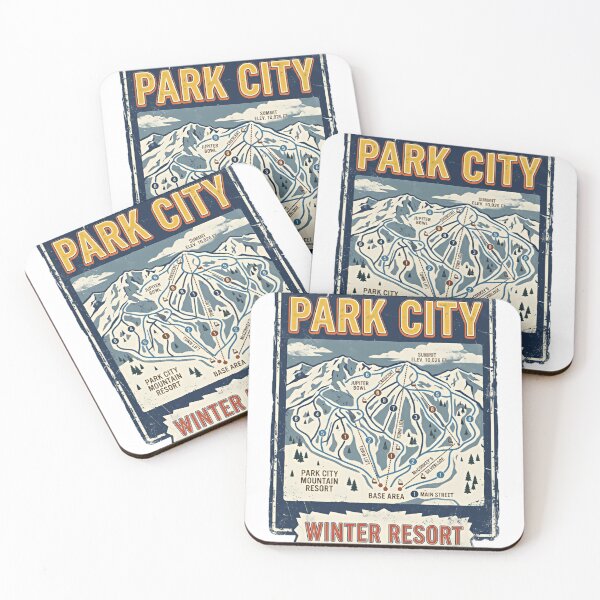 Item preview, Park City Winter Resort Skiing Snowboarding Mountain Enthusiast designed and sold by Simsimah26Parks.