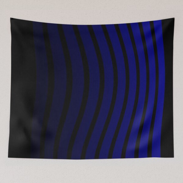 Item preview, Ma8ick: Blue Tidal Lines designed and sold by Ma8ick.