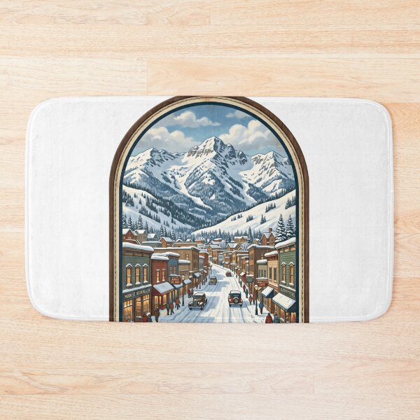Item preview, Park City Historic Main Street Utah Ski Travel Souvenir designed and sold by Simsimah26Parks.