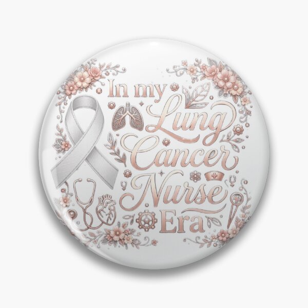 Item preview, In my Lung Cancer Nurse Era ultra feminine designed and sold by NurseGloStudio.
