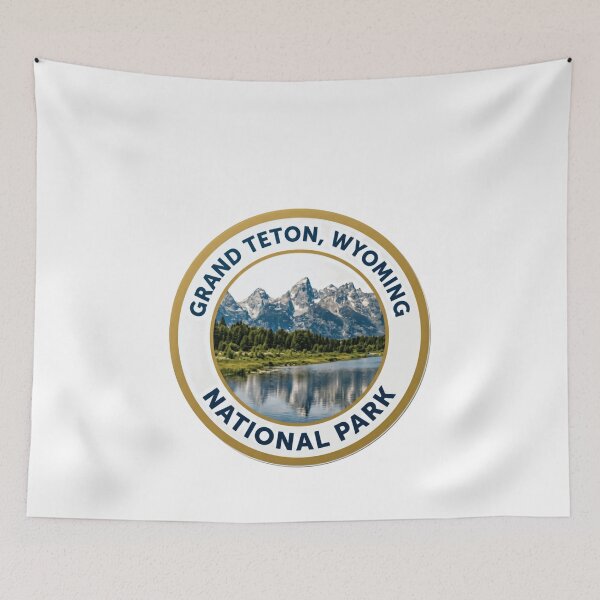Item preview, Grand Teton, Wyoming National Park Travel Souvenir Visitor designed and sold by Simsimah26Parks.