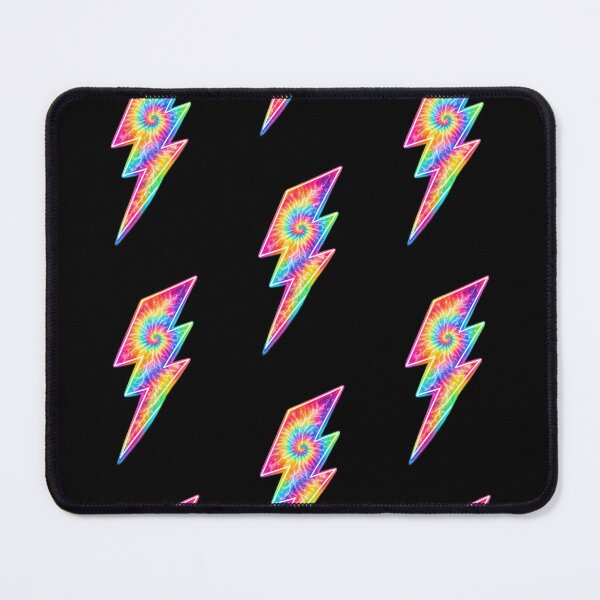 Item preview, Rainbow Tie Dye Lightning Bolt designed and sold by jgvisualarts.