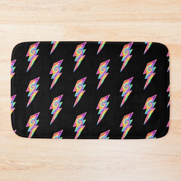 Item preview, Rainbow Tie Dye Lightning Bolt designed and sold by jgvisualarts.