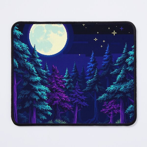 Item preview, Pixel Art Forest Landscape - Tote Bag and Gamer Gifts designed and sold by Tama-sirth.