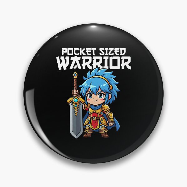 Item preview, ANIME - POCKET SIZED WARRIOR designed and sold by KEF Custom.
