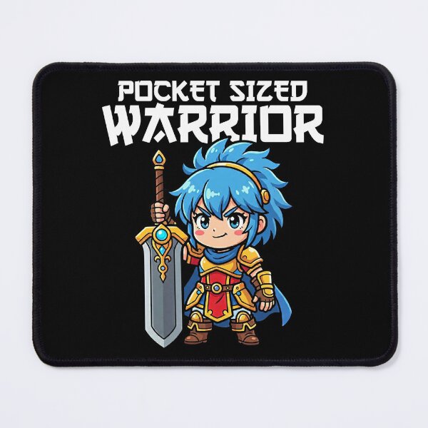 Item preview, ANIME - POCKET SIZED WARRIOR designed and sold by KEF Custom.