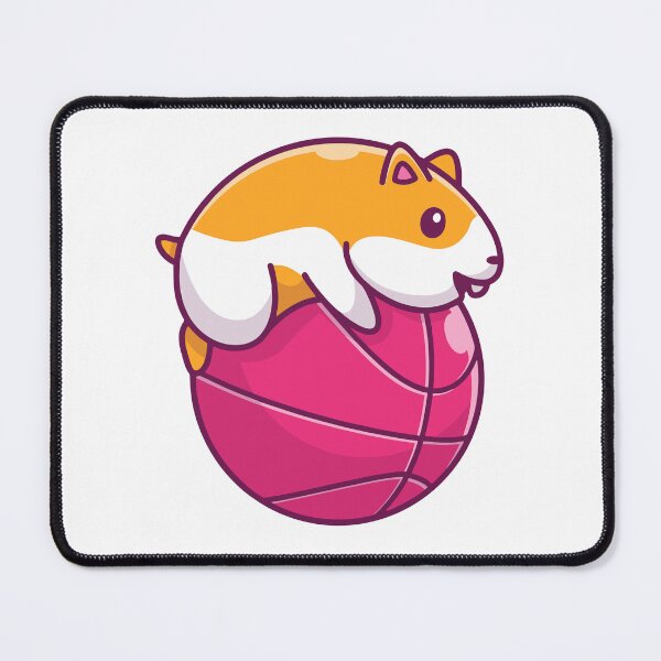 Item preview, Cute Hamster Chonky Basketball Player designed and sold by Stephan B Faber.
