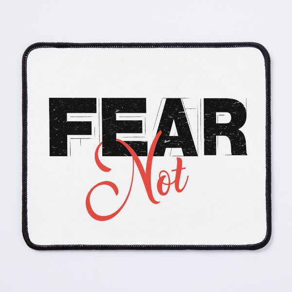Item preview, Fear Not – Christian Faith Over Fear Quote designed and sold by Verse & Vibes.