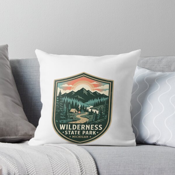 Item preview, Wilderness State Park Michigan Camping Hiking Nature Lover designed and sold by Simsimah26Parks.