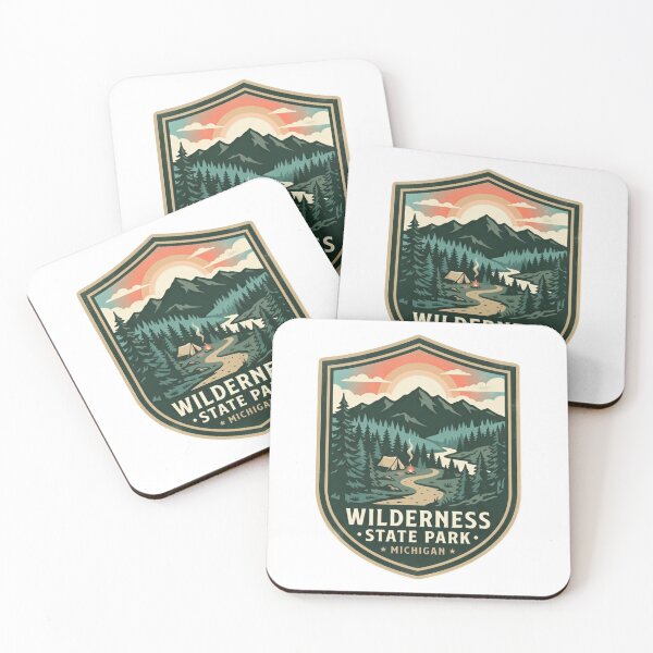 Item preview, Wilderness State Park Michigan Camping Hiking Nature Lover designed and sold by Simsimah26Parks.