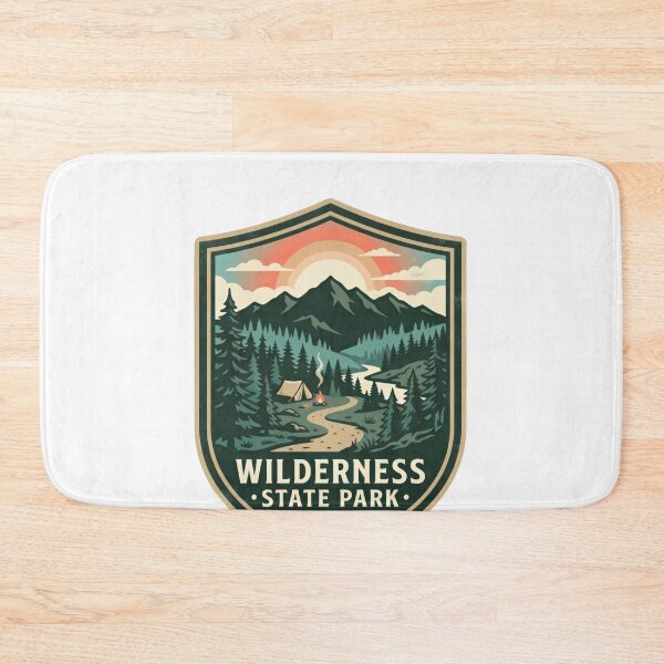 Item preview, Wilderness State Park Michigan Camping Hiking Nature Lover designed and sold by Simsimah26Parks.