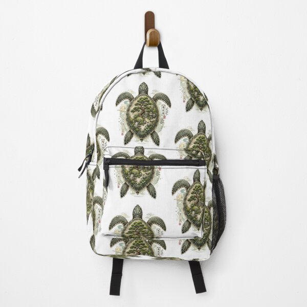 Item preview, Zen Turtle Garden Sticker | Japanese Bonsai Sea Turtle Art designed and sold by GRYFFWEAR.
