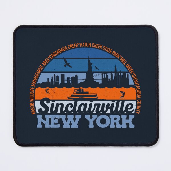 Item preview, Sinclairville New York Sunset Retro Vintage Local Pride Logo designed and sold by CRHPOD20.