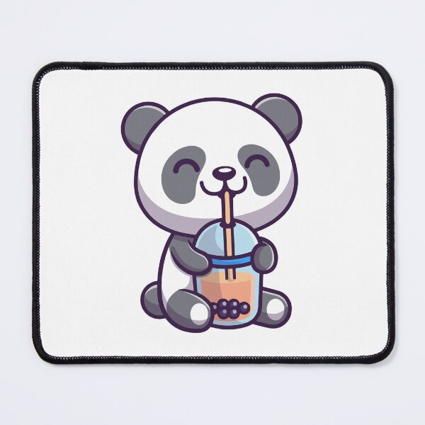 Item preview, Cute Panda Drinking Bubble Tea Boba designed and sold by Stephan B Faber.