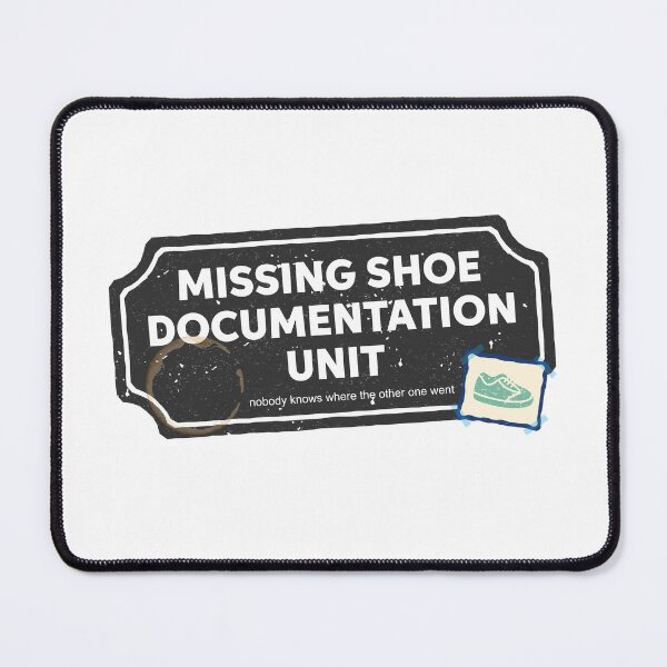 Item preview, Missing Shoe Documentation Unit Funny Daycare Teacher Design Black Version designed and sold by The Sticky Clipboard.
