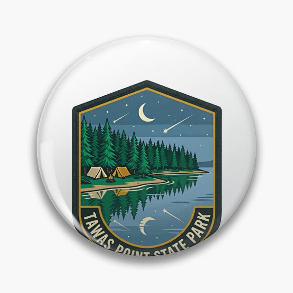 Item preview, Tawas Point State Park Camping Michigan Outdoor Travel designed and sold by Simsimah26Parks.