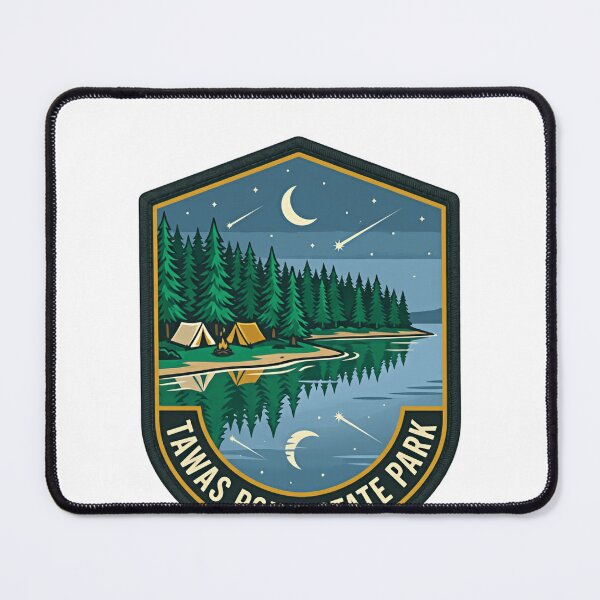 Item preview, Tawas Point State Park Camping Michigan Outdoor Travel designed and sold by Simsimah26Parks.