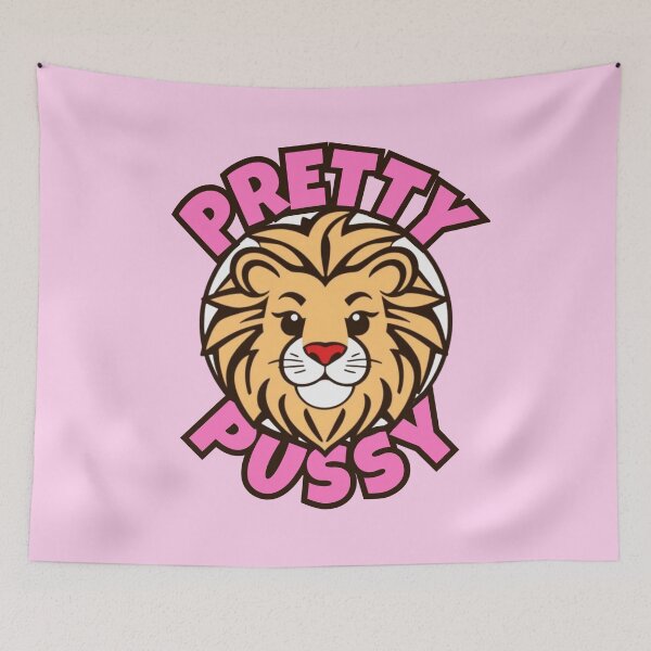 Item preview, Pretty Pussy - Cute Lion designed and sold by pUNKnown.