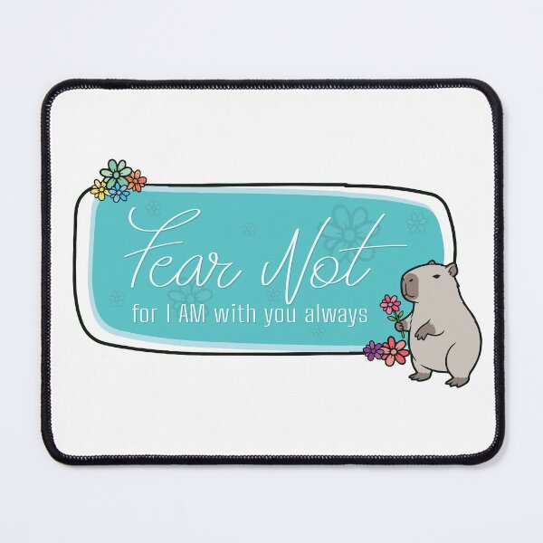 Item preview, Fear Not For I Am With You – Christian Encouragement Quote designed and sold by Verse & Vibes.