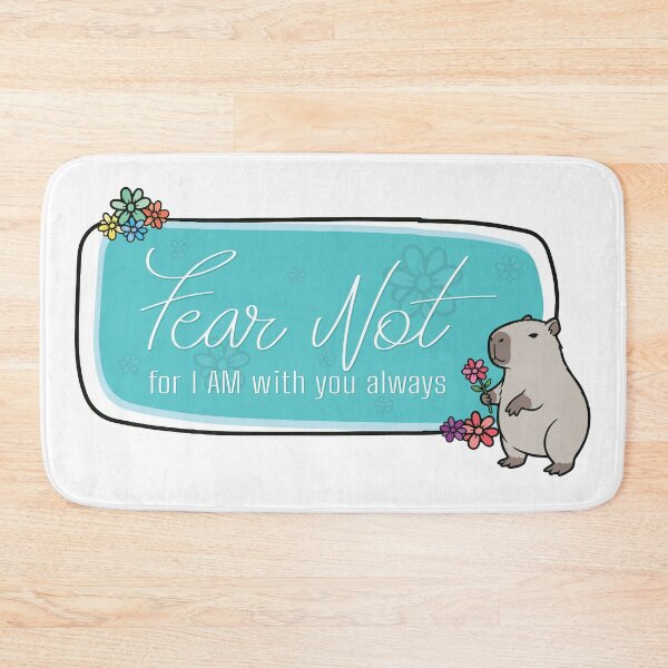 Item preview, Fear Not For I Am With You – Christian Encouragement Quote designed and sold by Verse & Vibes.