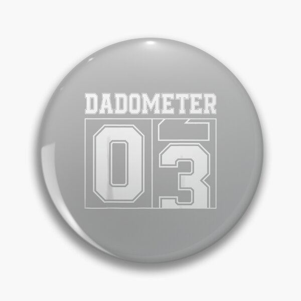 Item preview, Dadometer 3 Dad of 3 Kids Third Time Father Daddy 3 designed and sold by ArleneRowe.